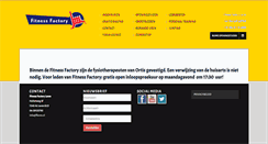 Desktop Screenshot of fitnessfactorylaren.nl